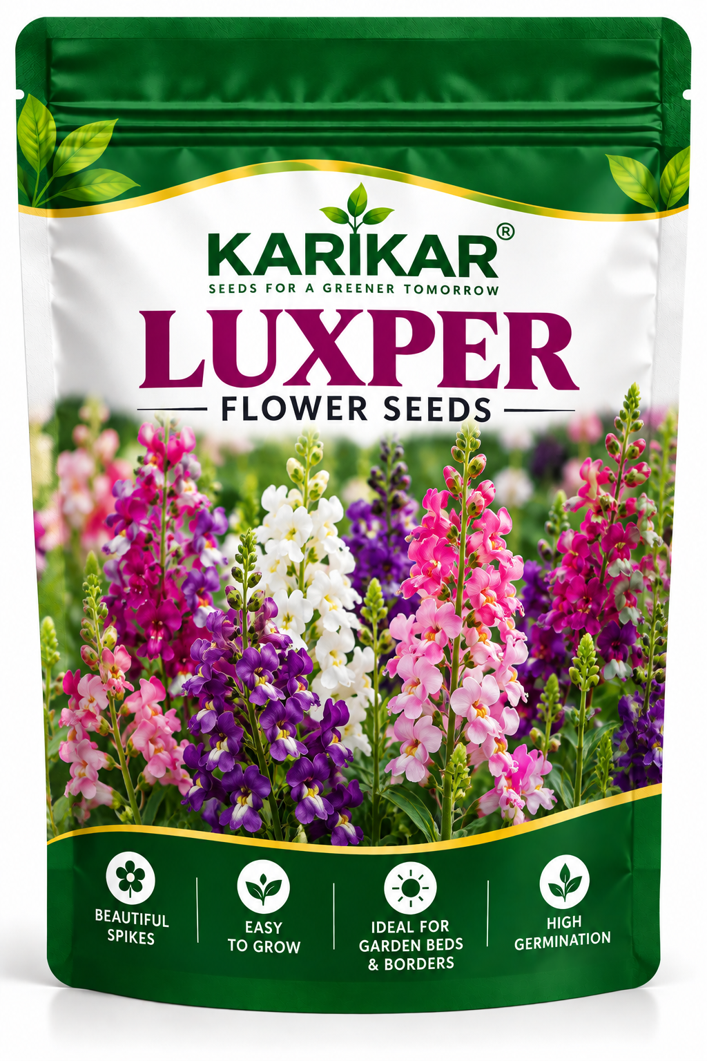 KARIKAR® Luxper Flower Seeds for Home Garden, Colorful Luxper Flowering Plants -30 Grams Seeds