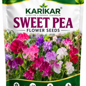 KARIKAR® Sweet Pea Flower Seeds for Home Garden, Fragrant Sweet Pea Flowering Plants 30 Grams Seeds