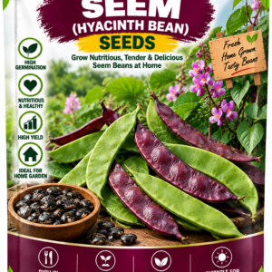 KARIKAR Seem Seeds (Hyacinth Bean) for Home Garden | Premium Vegetable Seeds | High Germination 50+ Seeds