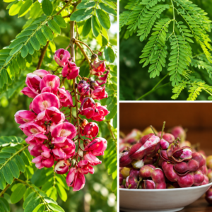 KARIKAR Red Tamarind Grafted Live Plant for Home Garden