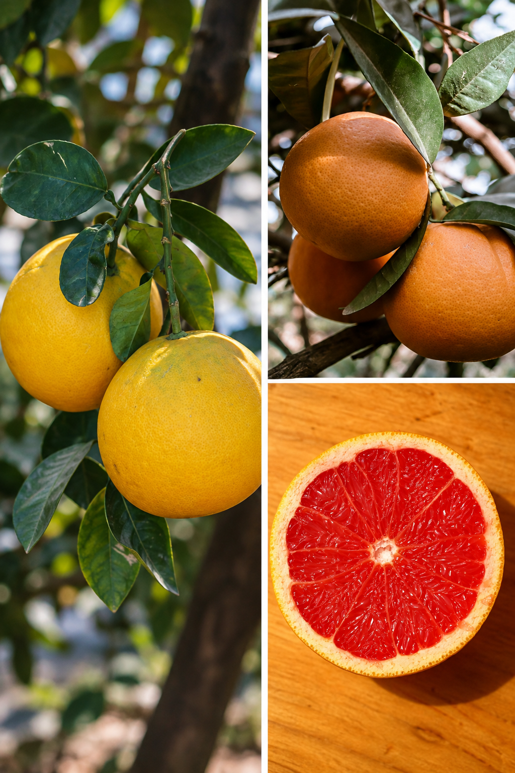 KARIKAR Red Pomelo Grafted Live Fruit Plant – Healthy Pomelo Tree Plant for Home Garden