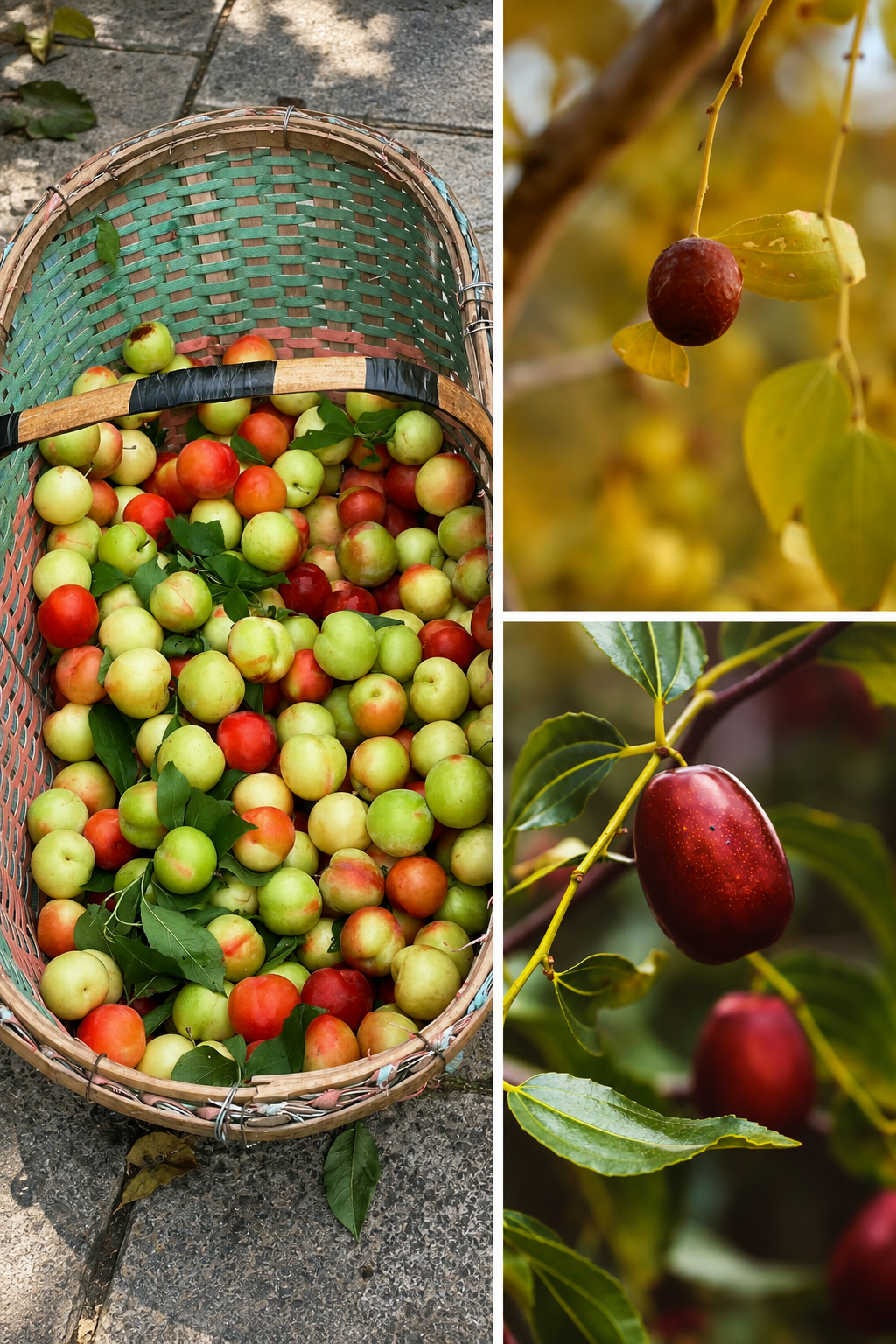 KARIKAR Miss India Apple Jujube Live Fruit Plant – Healthy Ber Tree Plant for Home Garden