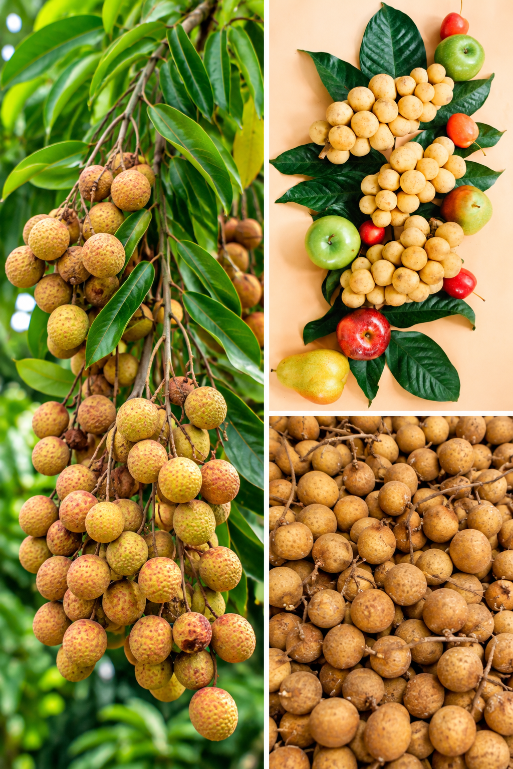 KARIKAR Ping Pong Longan Grafted Live Fruit Plant – Healthy Longan Tree Plant for Home Garden