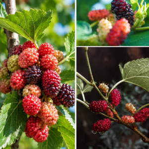 KARIKAR Short Mulberry Grafted Live Fruit Plant for Home Garden