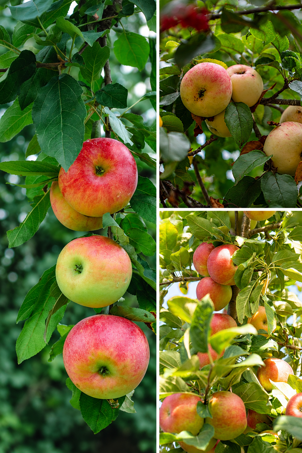 KARIKAR Kashmiri Apple Grafted Live Fruit Plant for Home Garden