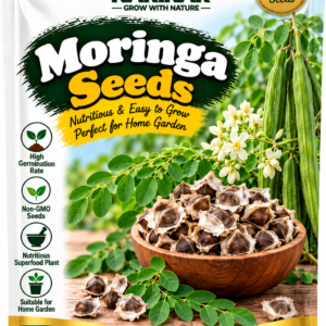 KARIKAR Premium Moringa Seeds for Home Gardening, Drumstick Vegetable Plant 20+Seeds