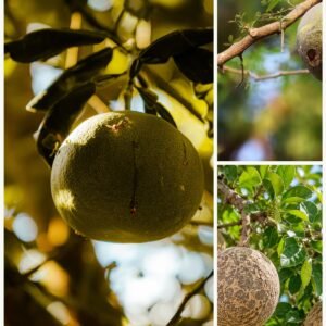 KARIKAR Thai Wood Apple (Kadbel) Grafted Live Plant,Healthy Wood Apple Plant for Home Garden
